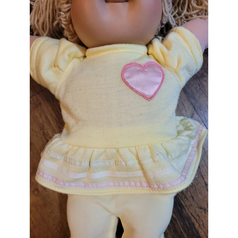 1978 1982 Cabbage Patch Kids Doll Spaghetti Xavier Robert's Sign Outfit